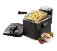 Domo DO1014FR friteuse Unique 4,5 L Autonome 3200 W Friteuse d’air chaud Noir