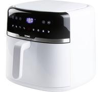 DOMO DO1148FR Friteuse à air chaud 8 l protection contre la surchauffe, fonction minuteur, avec écran, revêtement anti-adhésif