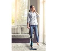 DOMO DO228SV - Aspirateur balai sans fil 2-en-1 - 2 vitesses - Systeme cyclonique - Autonomie 40min - Systeme Wet Clean