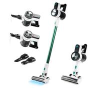 DOMO DO241SV Aspirateur-balai 2 en 1 - 0,55 L - 21,6 V - 40 min - Vert/Blanc