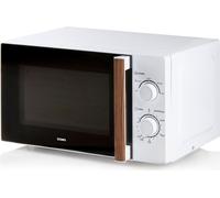 DOMO DO2720 Four à micro-ondes - 20 l - 700 W - Minuteur 35 minutes - Fonction décongélation - L44 x P35,8 x H 25,8 cm - Finition bois blanc