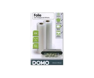 DOMO DO327L-ROL22 - Rouleau - pour emballeuse sous vide (pack de 2)