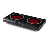 Plaque de cuisson - DOMO - 2 feux - 50,2 x 29,4 x 6,7 cm - DO339KP