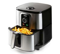 Domo DO536FR friteuse Unique 5,5 L 1800 W Friteuse d'air chaud Noir, Argent