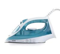 Fer à repasser vapeur - DOMO - DO7060S CeraGliss - 2400 W - 40 g/min - 320 ml - Bleu / Blanc