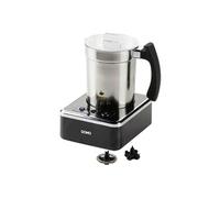 DOMO Mousseur à lait DO717MF 650 W 230 ml 3 fonctions Noir/Inox