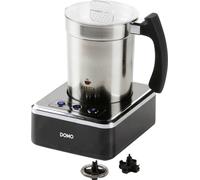 DOMO Mousseur à lait DO717MF 650 W 230 ml 3 fonctions Noir/Inox