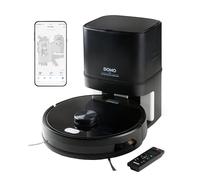 DOMO DO7298S Robot aspirateur avec vidange Automatique, système de serpillière et appli - Noir