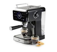 DOMO DO757K Machine Expresso 20 Bars - Écran Tactile Couleur - Buse Vapeur - Café Moulu - Alternative Machine Expresso Automatique - Réservoir 1,5 L