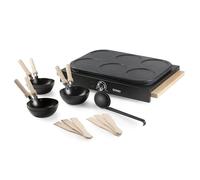 DOMO DO8719W Set gourmet - Design en bois - 2 en 1-6 P