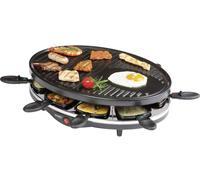 DOMO DO9038G Appareil à raclette 8 personnes - Noir