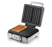Gaufrier électrique - DOMO DO9149W - Plaques de cuisson épaisses - Revêtement antiadhésif