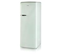 DOMO DO91701R Stand Rétro Réfrigérateur-congélateur, 54 cm de large, 218 L, vert menthe