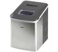 DOMO Machine à glaçons DO9253IB – 1,8 litres, 120 W, glaçons en 9 min – Inox