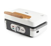 DOMO SANDWICH-WAFFEL-GRILL 3-IN-1 POWDER WHITE Machine à croque-monsieur blanc