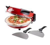 Four à pizza électrique - DOMO - DO9284PZ - 1200 W - Ø 32 cm - Rouge