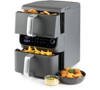 DOMO Friteuse a air chaud double 3,5+6,5 l DO549FR