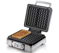 DOMO Gaufrier Electrique - avec thermostat et minuteur 4x7 cm, 1400W, DO9149W