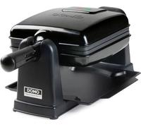 DOMO Gaufrier rotatif - DO9224W - Rotatif a 180° - Revetement anti-adhésif - Poignée cool-touch - 2 personnes