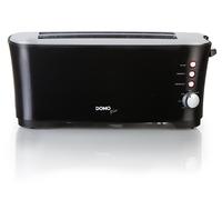 domo grille-pains 2 fentes 1350w noir do961t