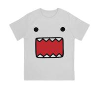 Domo Kun Domo Polyester T Shirt Harajuku Fashion Men's Tshirt O-Neck Men Clothing White L