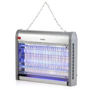DOMO Piège et destructeur d'insectes KX012 électrique 2x10W lampe UV Argent