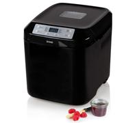 DOMO - Machine à pain automatique - B3974 - 12 programmes - Minuterie programmable jusqu'à 13 heures - Noir