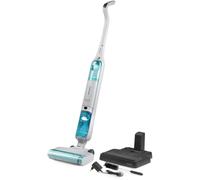 Aspirateur balai laveur - DOMO DO253SW - 10 000 Pa - 35 min - 75 m² - 450 ml - Blanc / Bleu