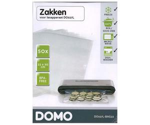 DOMO Petits sachets pour machine sous vide, 50 pcs DO327L-BAG22
