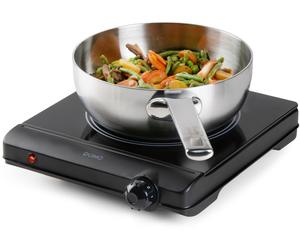 DOMO Plaque vitrocéramique 18 cm, une zone de cuisson DO30111KP