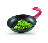 Domo Poêle Induction en Aluminium Forgè | Revêtement Anti Adhésive et Anti-Rayures en Hoplon | Poignée Ergonomique Peu Encombrante | Fabriqué en Italie Enjoy Cooking