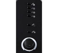 DOMO Refroidisseur d'air 67 cm 70 W Noir et blanc