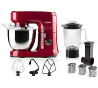 DOMO Robot de cuisine avec blender 700W, rouge DO9145KR