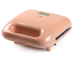 DOMO Sandwichmaker 2 en 1 avec plaques amovibles, 750W DO1106C