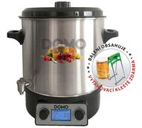 DOMO Stérilisateur, acier inoxydable avec écran LCD (27 l / 2000W) DO42326PC