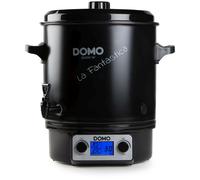 DOMO Stérilisateur inox LCD - 2 ouvertures - robinet plast. (27 l / 2000W) DO42327PC