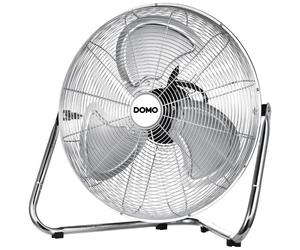 DOMO Ventilateur de sol robuste tout en métal avec une hélice de 30 cm, DO42830