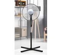 DOMO Ventilateur sur pied 40 cm 40 W Noir DO8140