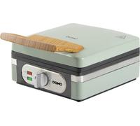 DOMO WAFFELMAKER Gaufrier vert cendré