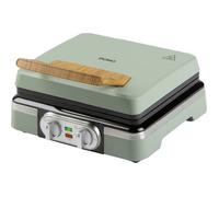 DOMO WAFFELMAKER Gaufrier vert cendré