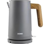 DOMO WASSERKOCHER Bouilloire gris mat Contenance: 1.7 l