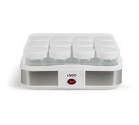 Domoclip DOP156 - Yaourtière - 21.5 Watt - acier inoxydable Gris G