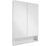 DomoDomo armoire de salle de bain avec miroir suspendu blanc 60x90 cm Lupo