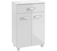 DomoDomo armoire de salle de bains sur pieds blanc brillant 50x78 cm Mila