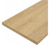 DomoDomo Plateau de lavabo 60x46 cm Chêne Craft Gold - Plateau de meuble stratifié pour meubles de salle de bains, meubles bas de salle de bains, meuble sous lavabo, salle de bains