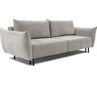 DomoHome Canapé ADEL Canapé-lit moderne avec espace de rangement et coussins en silicone Ressorts ondulés Idéal pour le salon Pieds métalliques Mousse PUR 145x200cm Surface de couchage Taille : 240x90