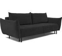 DomoHome Canapé ADEL Canapé-lit moderne avec espace de rangement et coussins en silicone Ressorts ondulés Idéal pour le salon Pieds métalliques Mousse PUR 145x200cm Surface de couchage Taille : 240x90