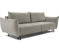 DomoHome Canapé ADEL Canapé-lit moderne avec espace de rangement et coussins en silicone Ressorts ondulés Idéal pour le salon Pieds métalliques Mousse PUR 145x200cm Surface de couchage Taille : 240x90