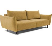 DomoHome Canapé ADEL Canapé-lit moderne avec espace de rangement et coussins en silicone Ressorts ondulés Idéal pour le salon Pieds métalliques Mousse PUR 145x200cm Surface de couchage Taille : 240x90