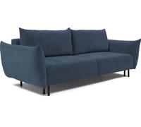 DomoHome Canapé ADEL Canapé-lit moderne avec espace de rangement et coussins en silicone Ressorts ondulés Idéal pour le salon Pieds métalliques Mousse PUR 145x200cm Surface de couchage Taille : 240x90